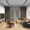 Светильник трековый спот DENKIRS DK6002-BK чёрный (50W)